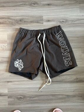 Limited edition, wolves athletic shorts four 74–1000 streetwear running